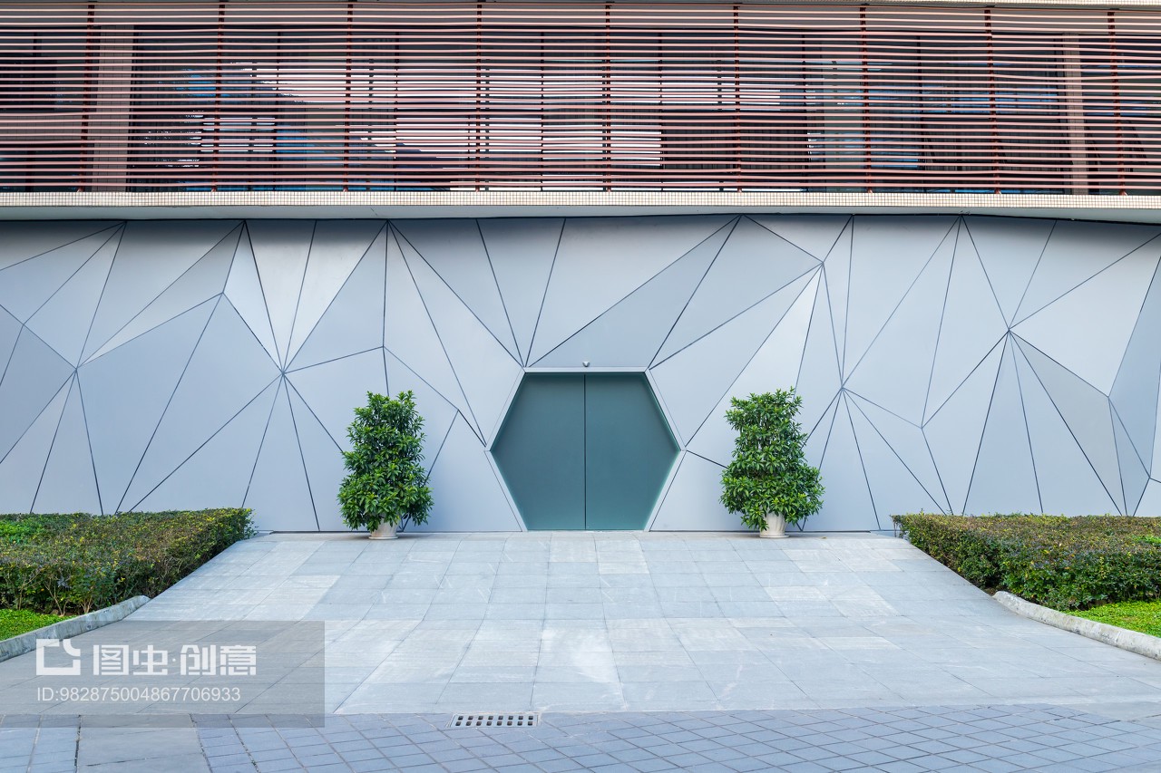 辦公樓建筑大門